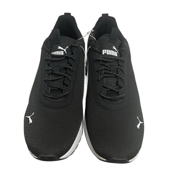 Puma Zip C Sneaker Men’s 12 Black Athletic Lightweight Mesh Lace-Up Running NWOB - Picture 3 of 13